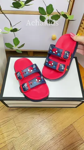 Dép Lê Hai Quai Có Khóa Điều Chỉnh #achakids #deplechobe 