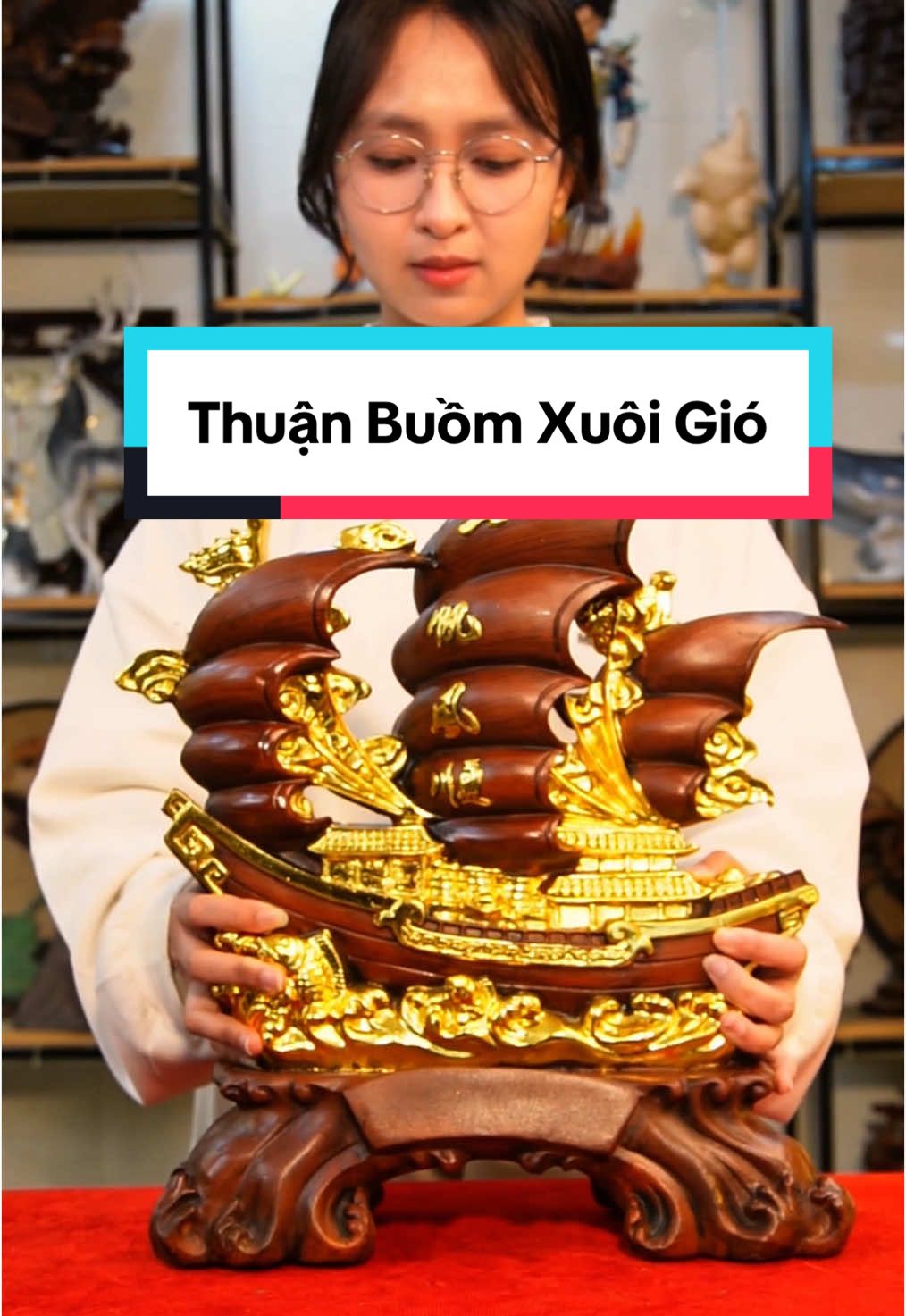 Tác phẩm : Thuận Buồm Xuôi Gió #phuonglinhdecor #phongthuy #decor #viral 