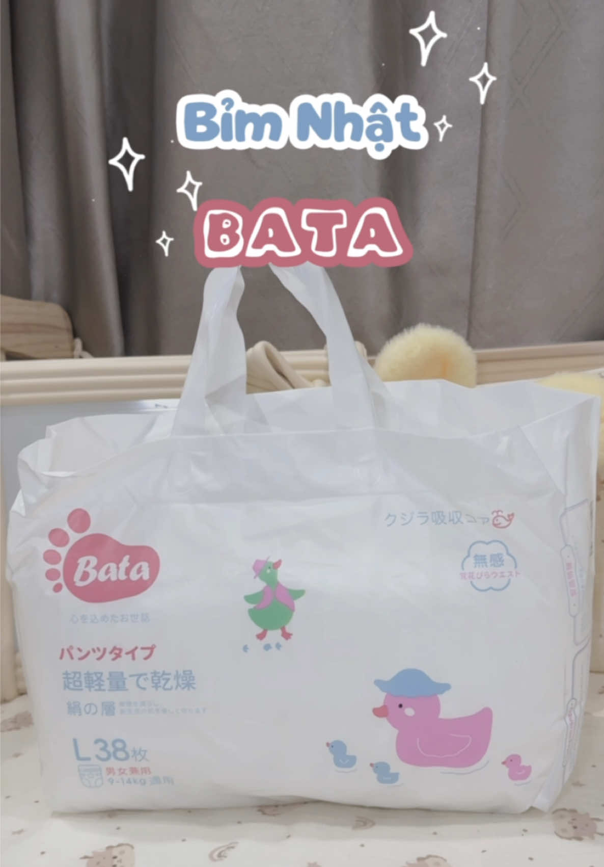 Refill bỉm mới cho em Dino tiện đêm qua đóng thử luôn mà trộm vía rất ổn nha 😝 #embedinosayhi #bimbata #bimquanchobe #bimchobe #mebimsuachamcon #viral 