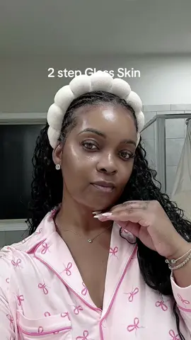 Glass skin in 1….2!  @Medicube Global #glassskin #hyperpigmentation #nightroutine #tiktokmademebuyit #CapCut 