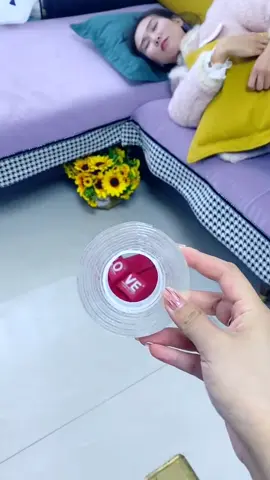 [PAKET ISI 3PCS] Selotip Bening Dua Sisi Double Tape Nano Serbaguna Ukuran 2CMx3 #selotip #selotipbening #tapenano #fypindonesia 