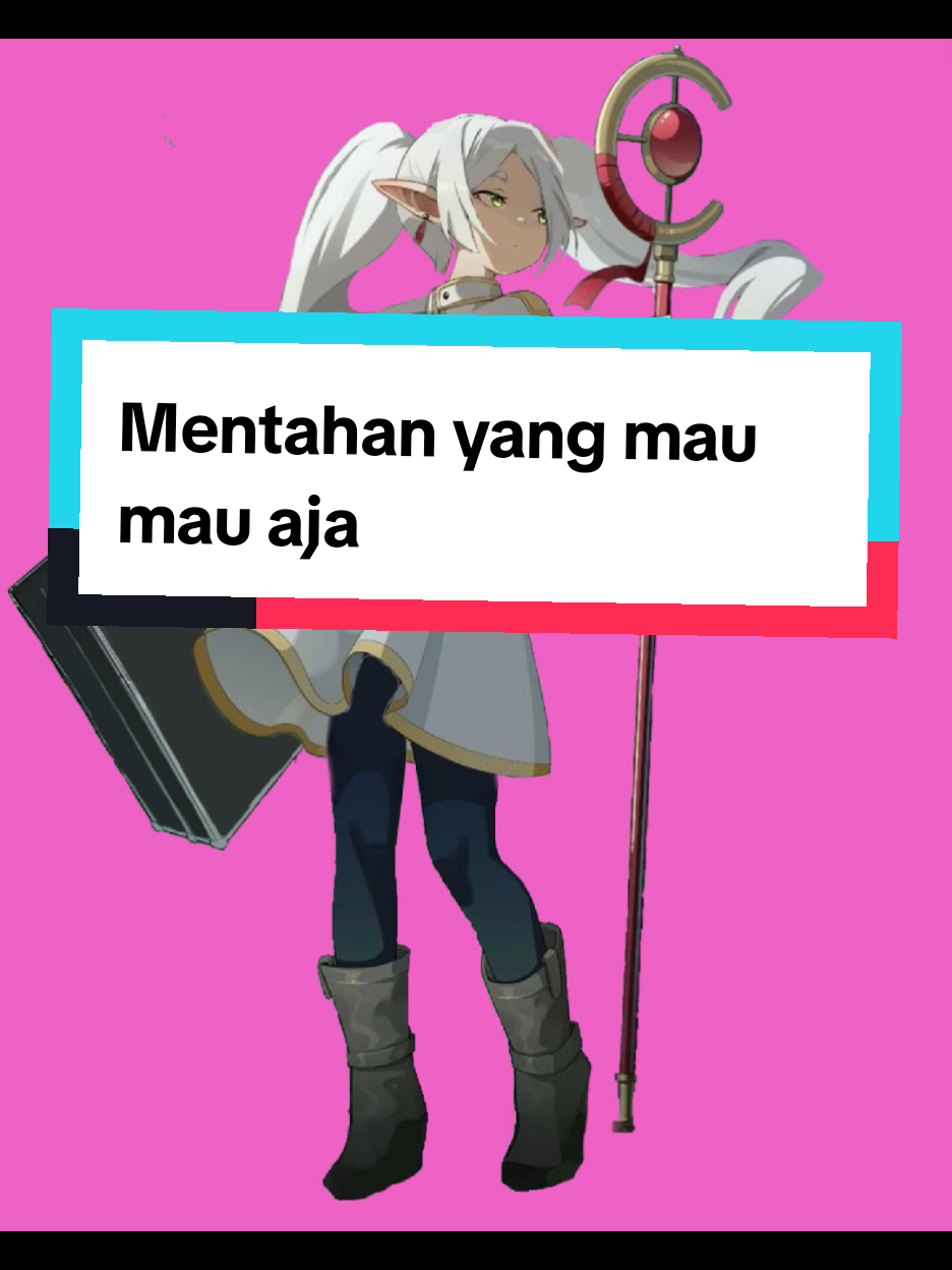 nih mentahan yang mau mau aja, jangan lupa cr😏 - - - #gs #pinkscreen #mentahan #mentahangfx #mentahangfxanime #greenscreen #frieren #frierenbeyondjourneysend #tweening 