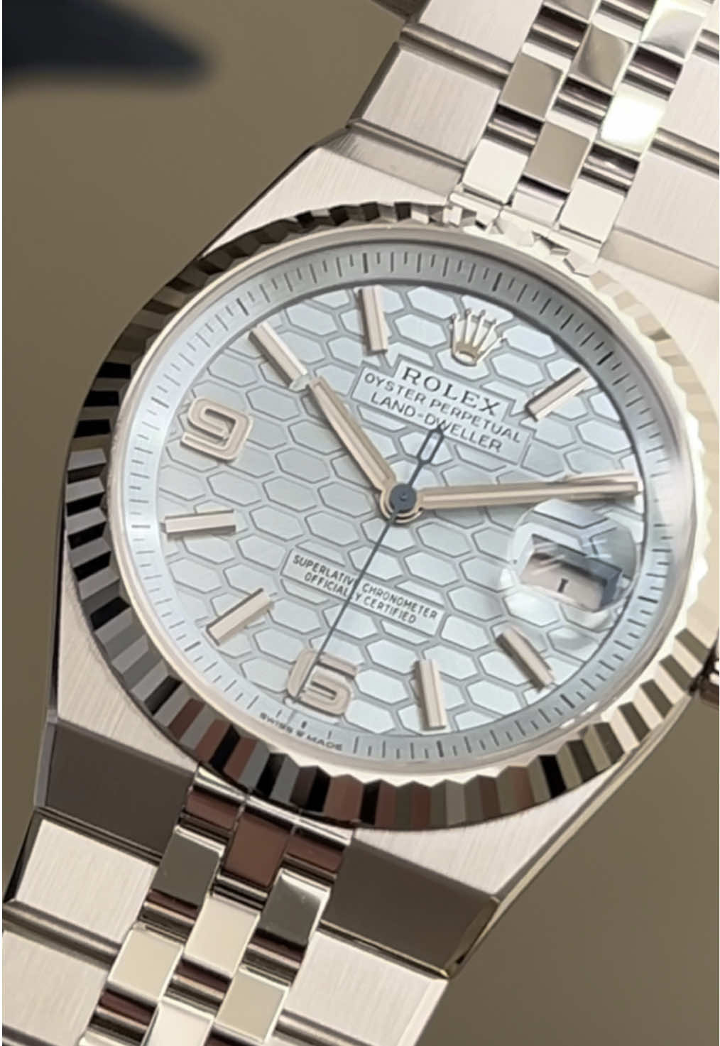 Rolex LANDDWELLER Platinum #rolex #rolexchallenge #rolexwatch #swisswatch #hautehorlogerie 