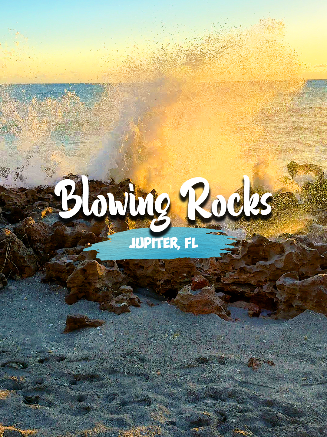 Blowing Rocks Preserve . 📍 574 S Beach Rd, Hobe Sound, FL 33455 . Named for its rocky Anastasia limestone shoreline. Waves crashing against the rocks can reach as high as 50ft during high tide. Blowing Rocks Preserve is a natural habitat along the coast of Florida must be preserved as it is home to many rare and endangered species.  . #TheSoFloDuo #SoFloGem #Florida #Floridatravel #travelcreators #travel #visitflorida #blowingrockspreserve #visitjupiter #limestone #nature #cliff #thingstodo #fyp #explore