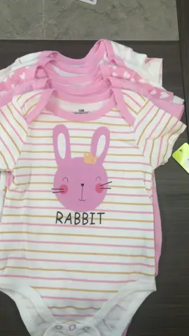Kiddiezoom 5Pcs Baby Bodysuit Set - Short Sleeve Cartoon Print Jumpsuit for Newborns 0-12 Months _ Cute Infant Outfits for Boys & Girls