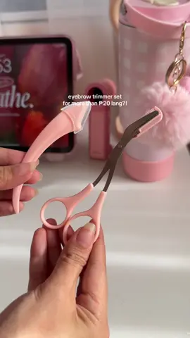 affordable ba pangkilay! price may vary after the promotion ends #eyebrowset #eyebrowtrimmer 
