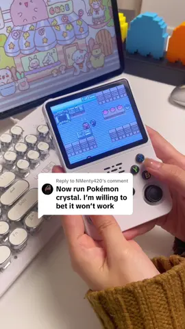 Replying to @NMenty420  🥲Sorry to let you down, but it does have the crystal!!! #springtok #wudsgame #handheldgaming #retrogaming #videogames #R36S #TikTokSpringGlowUp 