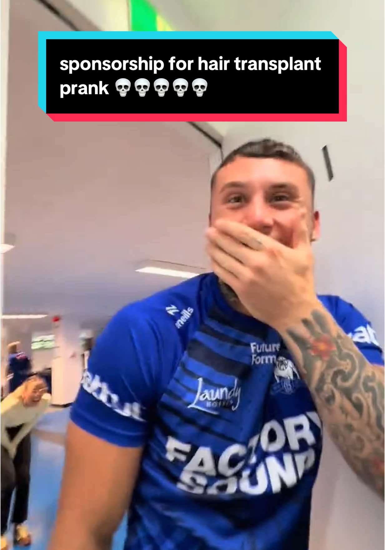Might’ve taken it too far with this one.. 😭  #turkey #aprilfoolsday #hairtransplant #prank 
