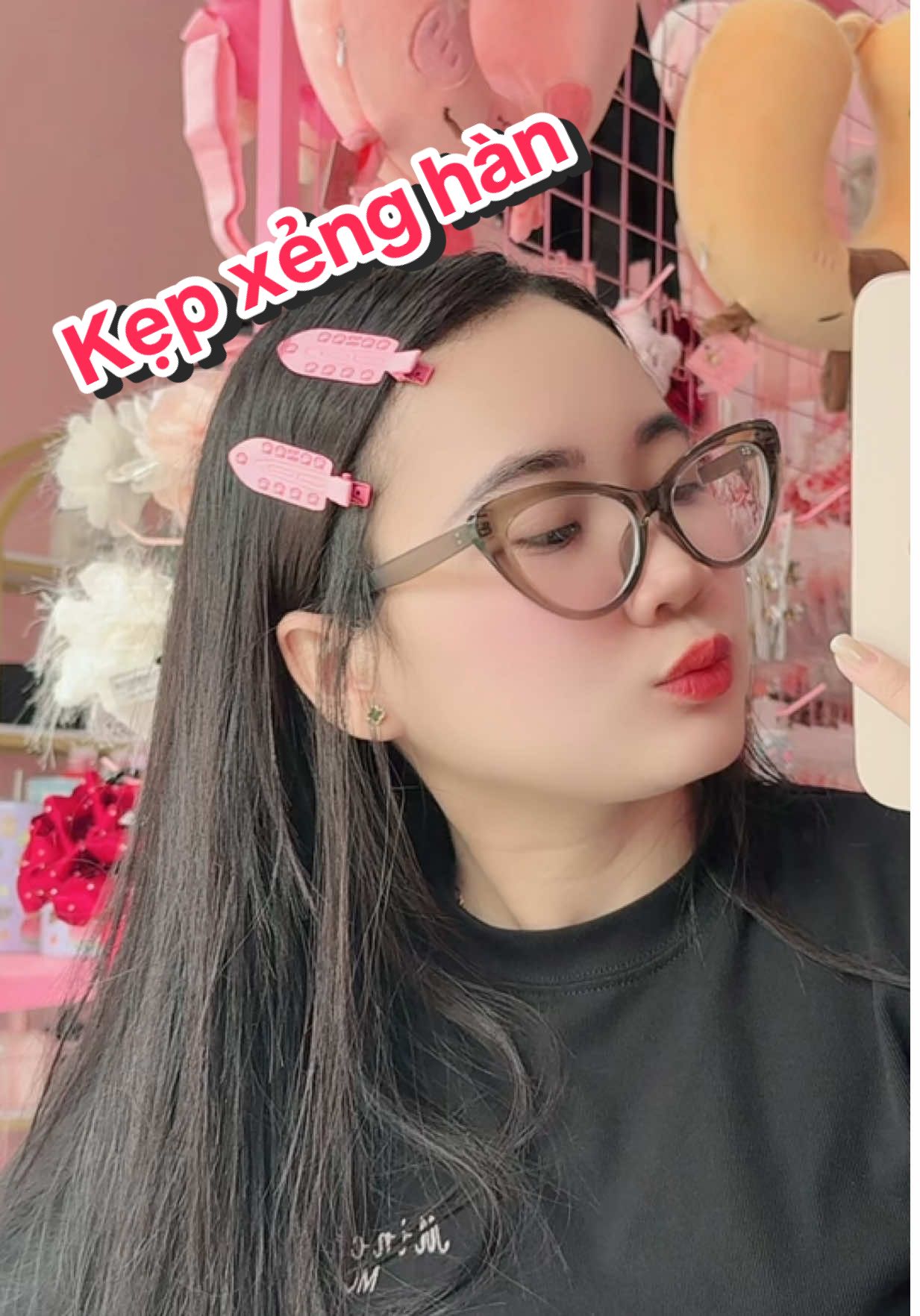 Kẹp mái xẻng hàn nhiều màu 😍😍#DUDIstore #phụkiện #quatang #kẹptoc #trending #gấubông #setquatang #vấntóccổtrang 