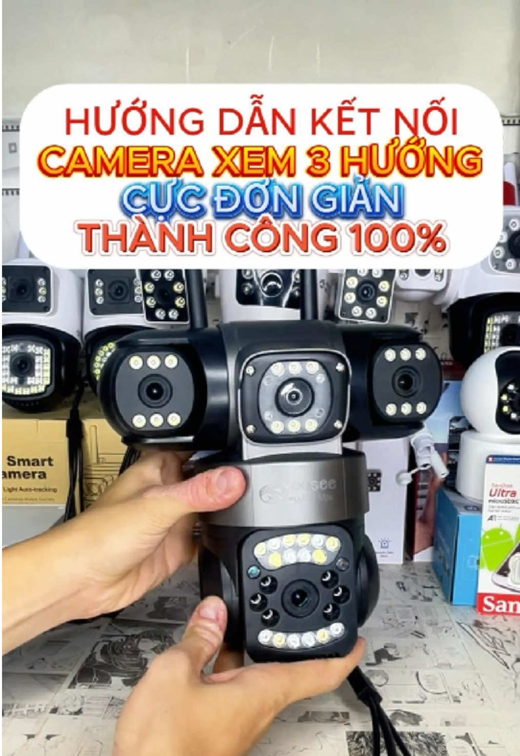 Hướng dẫn kết nối Camera Yoosee Wifi cực đơn giản #camerayoosee #camerawifi #camera360 #cameraanninh #camerangoaitroi #camera4mat 