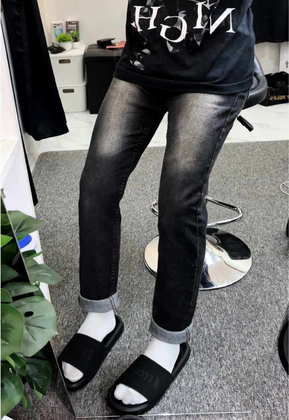Membalas @𝙍𝙖𝙙𝙞𝙩𝙙𝙞𝙩𝙩𝙩_• size 28 bree💫 #celanajeans #jeansdenim #jeansmurah #gizmo 