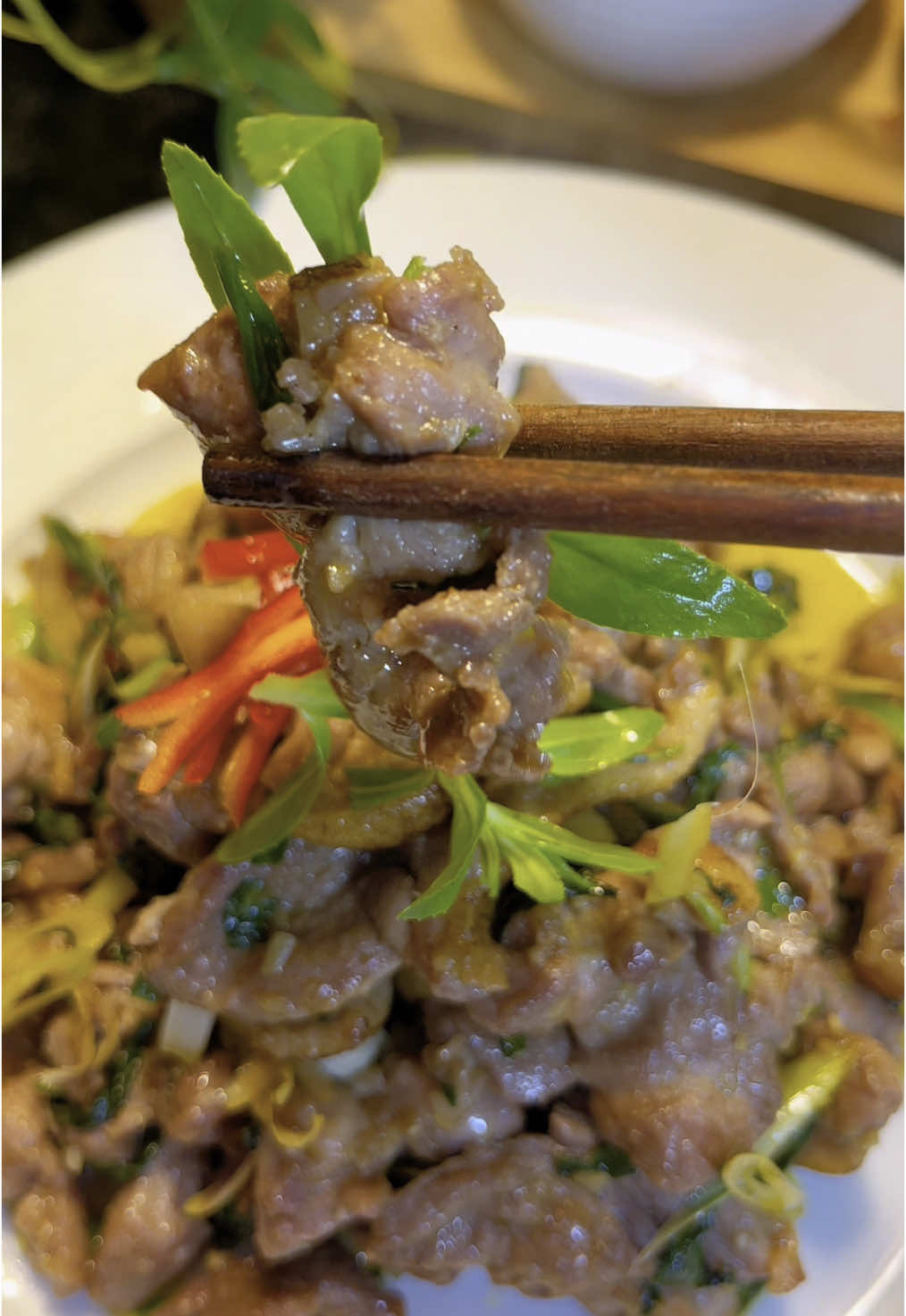 Phần 77/100 : Ngan Xào Hành Răm - Món tủ của mình#monngontainha #monngonmoingay #LearnOnTikTok #nauancungtiktok #hoanganhvaobep #nganxaohanhram 
