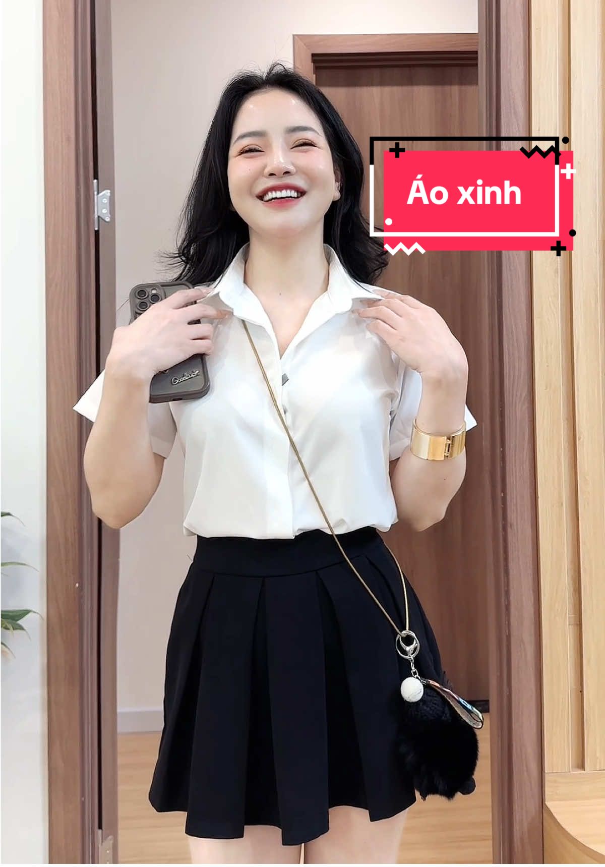 Áo sơ mi xinh quá #ao #aosomi #aosominu #aosomingantay #aodep #aoxinh #hottrend #xuhuong 