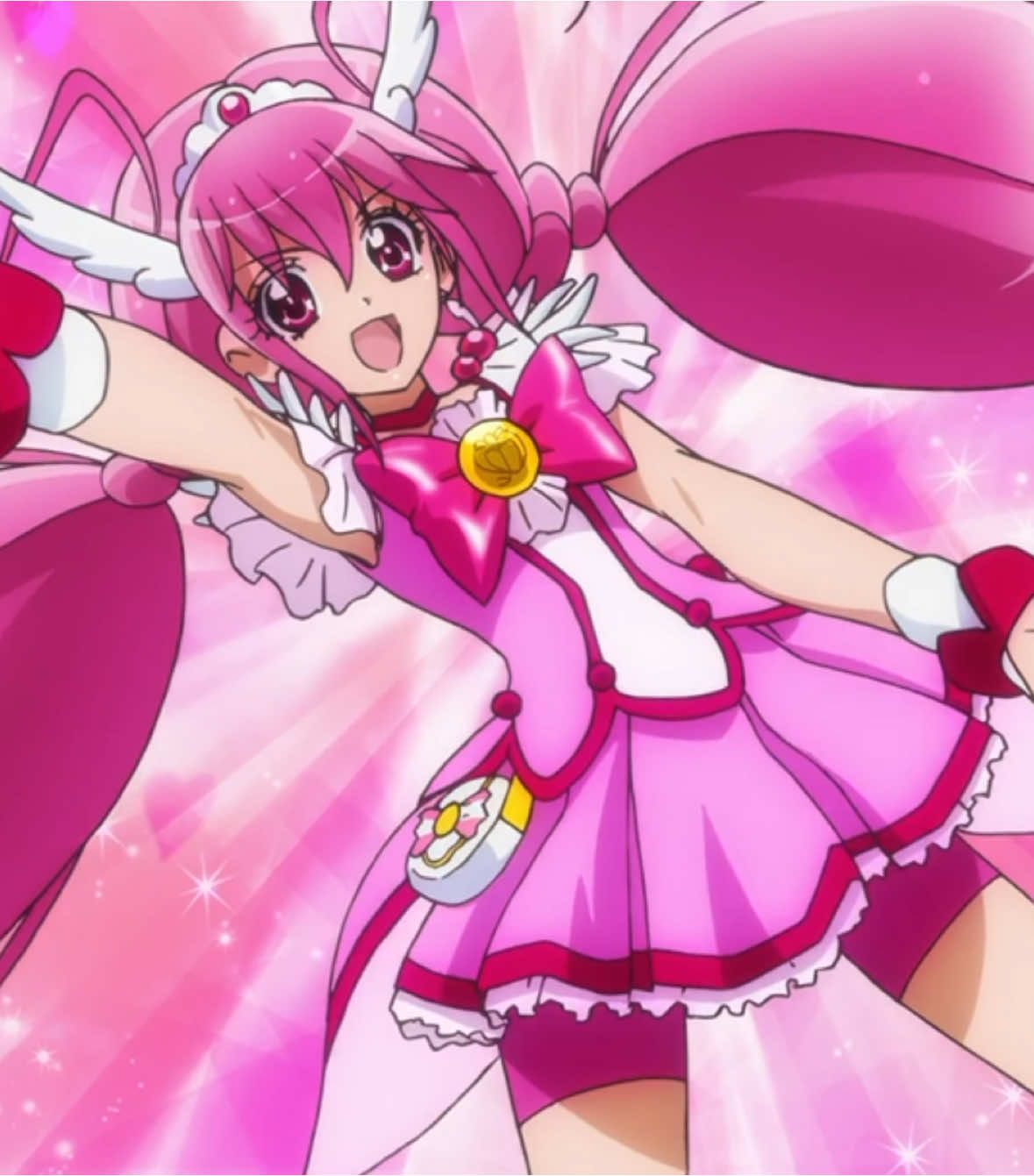Smile PreCure! - Cure Happy Transformation #smileprecure #smileprettycure #glitterforce #スマイルプリキュア #プリキュア #anime 