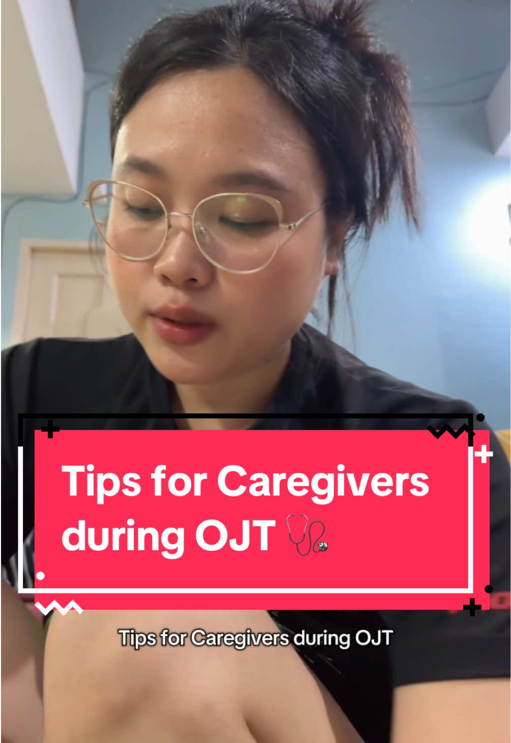 As a Caregiver na mag OJT (or in progress na ang OJT), especially sa first timers like me, there are certain do’s and don’ts when handling patients.  One of those is to not react immediately if the VS values taken were outside the normal range.  It would cause unnecessary panic to the patient and their watcher if ikaw mismo nagpapanic na.  What to do?  Ask the nurse in charge for the next steps because you’re there to learn, and they know that. They will help you for sure.  Basta remember - don’t panic in front of the patient or tell them something’s not right!  #caregiver #DavaoCaregiver #TESDAcaregiver #caregiverforhire #TESDADavao #caregiverOJT 