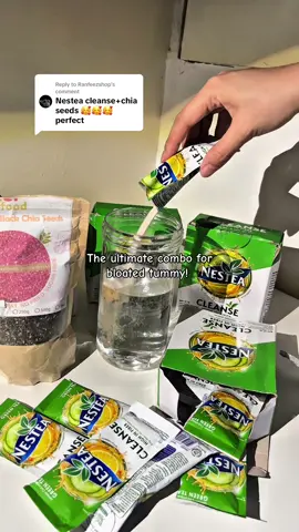 Replying to @Ranfeezshop yes true! #nesteacleanse #nesteacleansehighinfiber #lemoncucumbergreentea #chiaseeds 