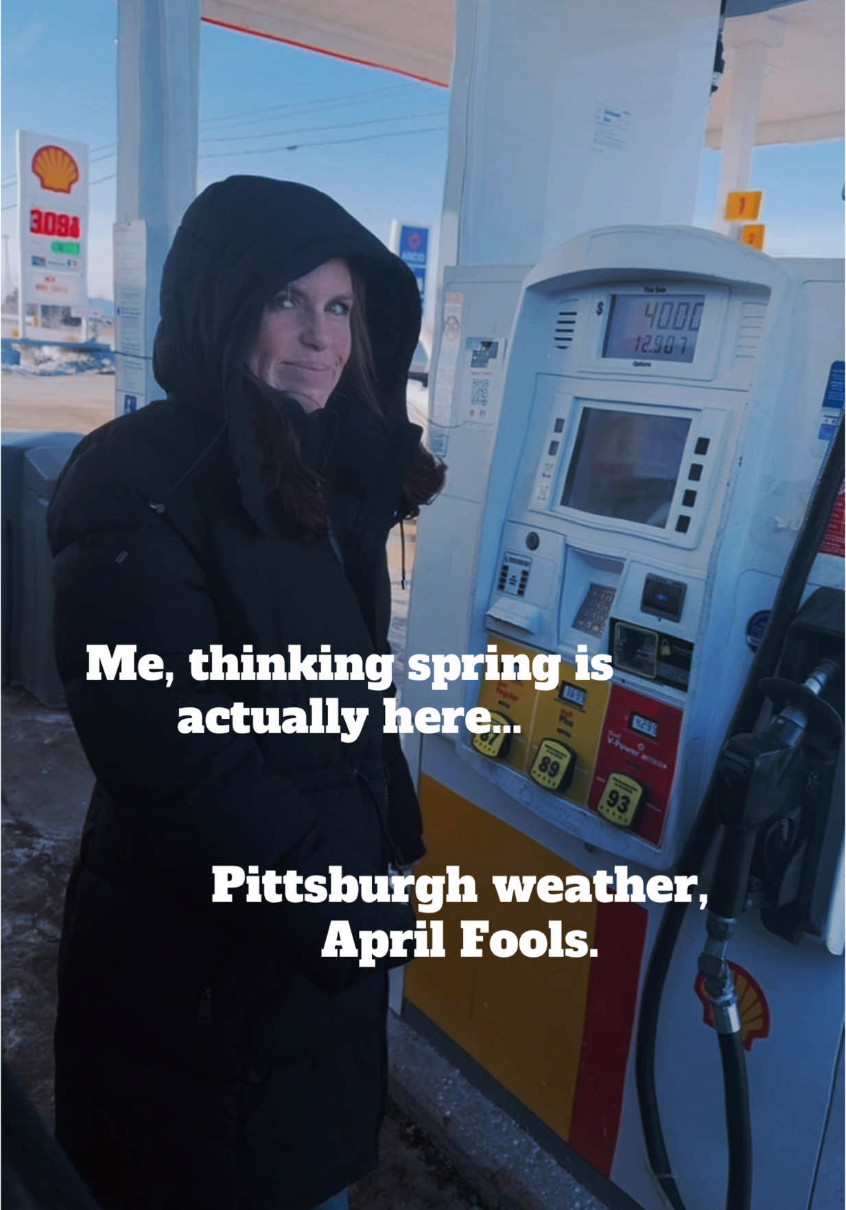 Mother Nature really got jokes. #AprilFools #cold 