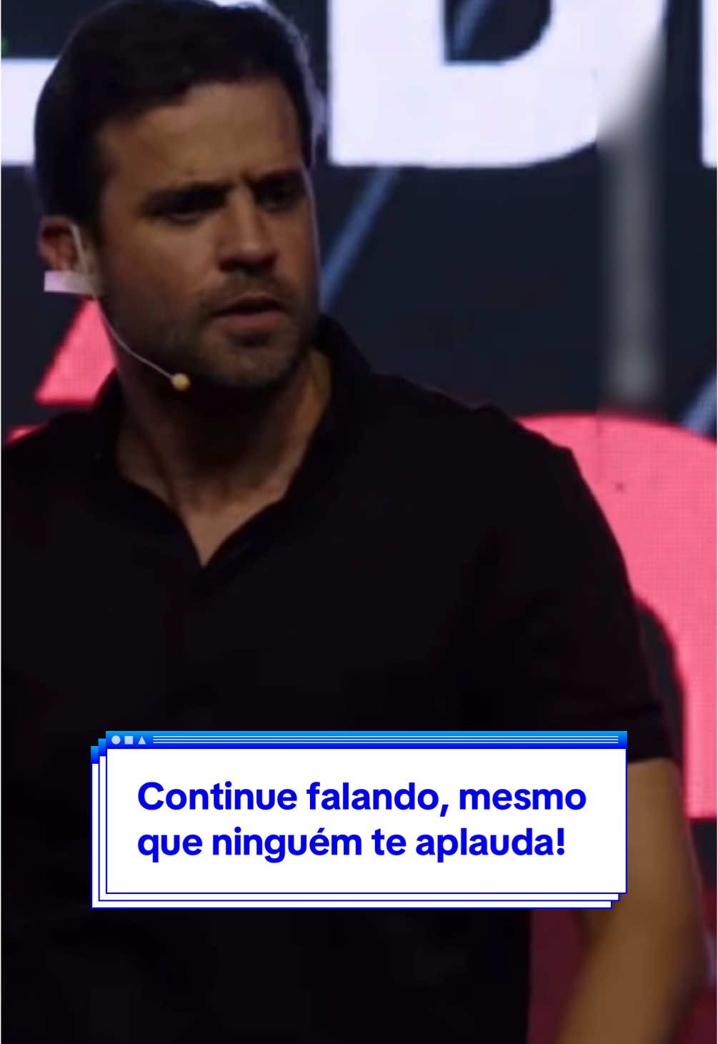 Continue falando, mesmo que ninguém te aplauda! #pablomarçal #pablomarçal1 #pablomarcal #cortespablomarcaloficial #pablomarcalcortes 