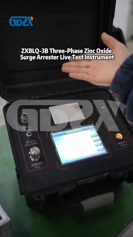 ZXBLQ-3B Three-Phase zinc Oxide Surge Arrester Live Test Instrument #Test #GDZX #Instrument #Machine #ZXBLQ3B