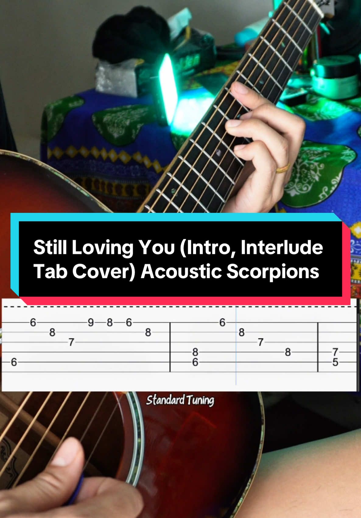 Still Loving You (Intro, Interlude Tab Cover) Acoustic Scorpions 