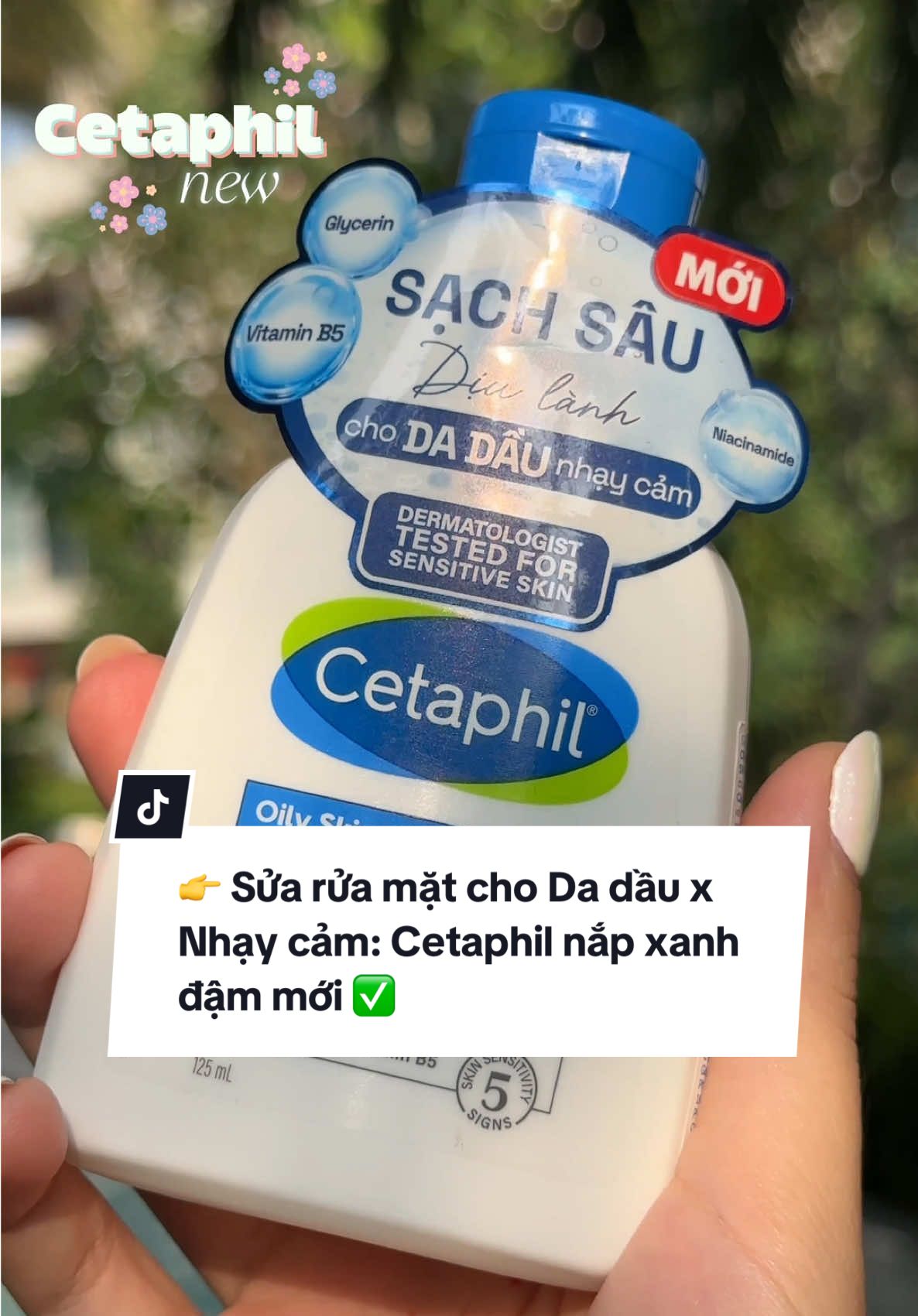 Da dầu nhạy cảm dùng sửa rửa mặt Cetaphil mới này là đúng bài nha 🙏🙏 #Cetaphil #Suaruamat #DaDauNhayCam #skincare #reviewlamdep #lamdep #beautytips #goclamdep #BeautyTok 