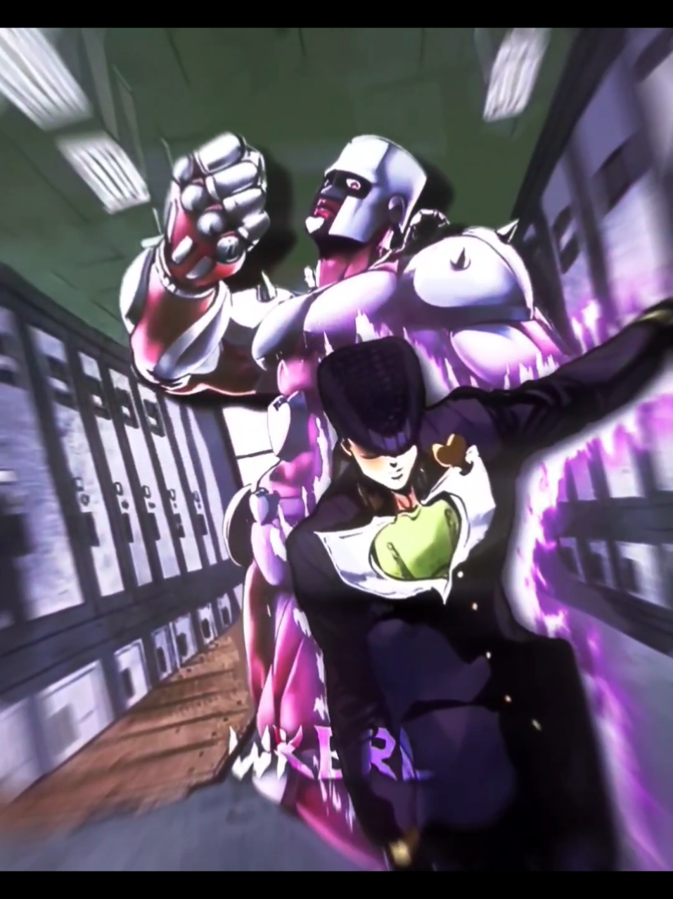 Josuke from different universe | #fyp #4k #anime #120fps #edit #jojo #jojosbizarreadventure #part4 #josuke #rezero #subaru 