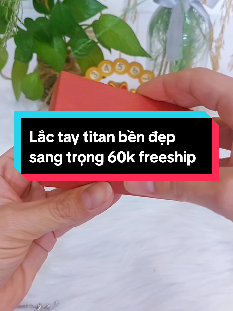 Lắc tay titan bền đẹp sang trọng 60k freeship #lenxuhuong_tiktok #Nhãkhanhshop1 