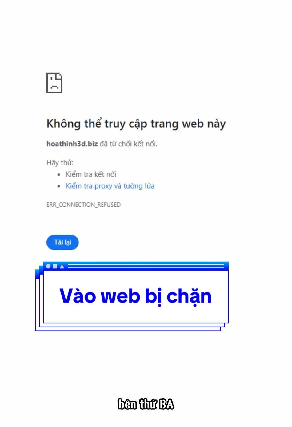 Cách vào các trang web bị chặn mà không cần phải cài phần mềm bên thứ 3 #pctips #sonlap 