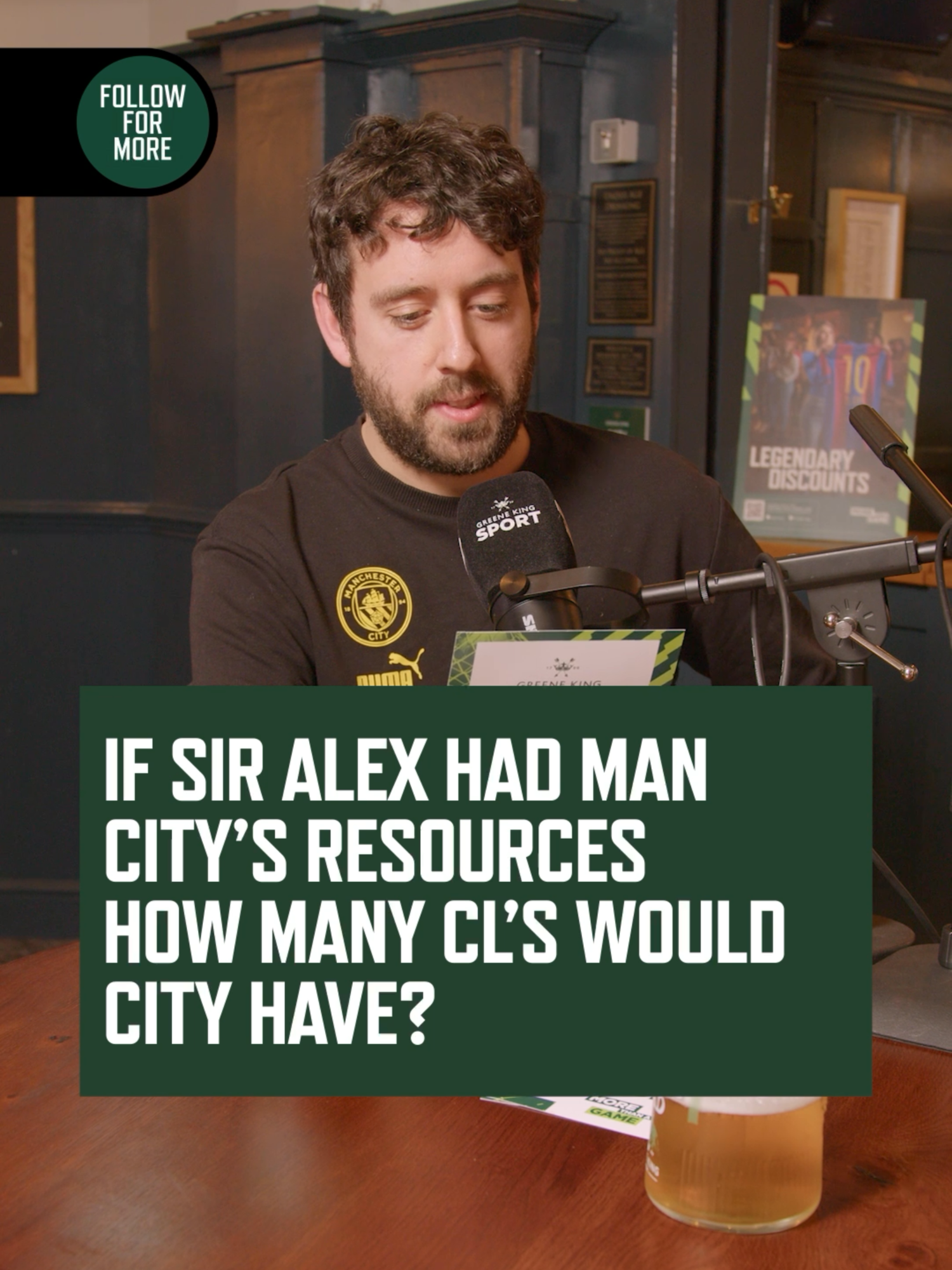 🏆 How many Champions Leagues would Sir Alex have won with Man City's resources? #ManCity #ManUtd #MCFC #MUFC #UCL #Pep #Guardiola #siralexferguson #Alexferguson