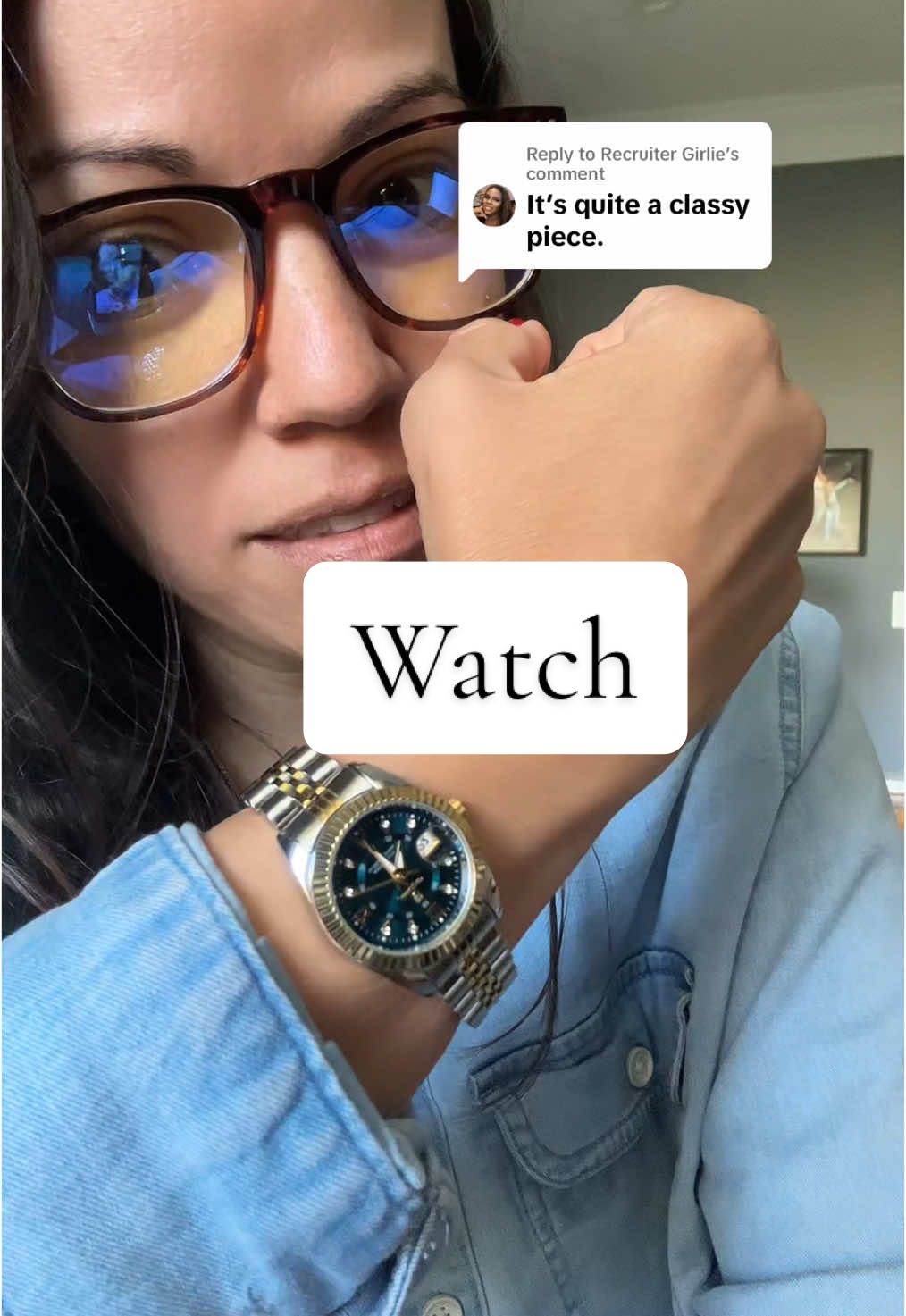 Replying to @Recruiter Girlie I am using  this watch daily at this point. It’s so versatile. #watch #watches #watchtok 