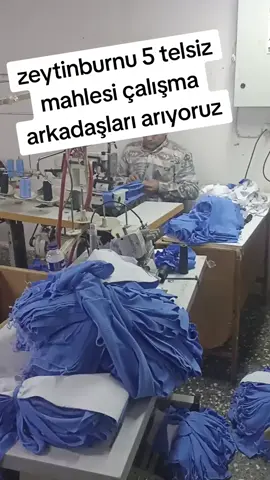 5 telsiz MAHLESİNDE bulunan imalathanemize.  overlokçular. sinğerciler. REŞMEÇİLER. ORTAÇILAR. alınacaktır. yemek parası verilmektedir maaşlar 20 sinde 5 ŞİNDEDİR SGK vardır servis yoktur cumartesi pazar yoktur 