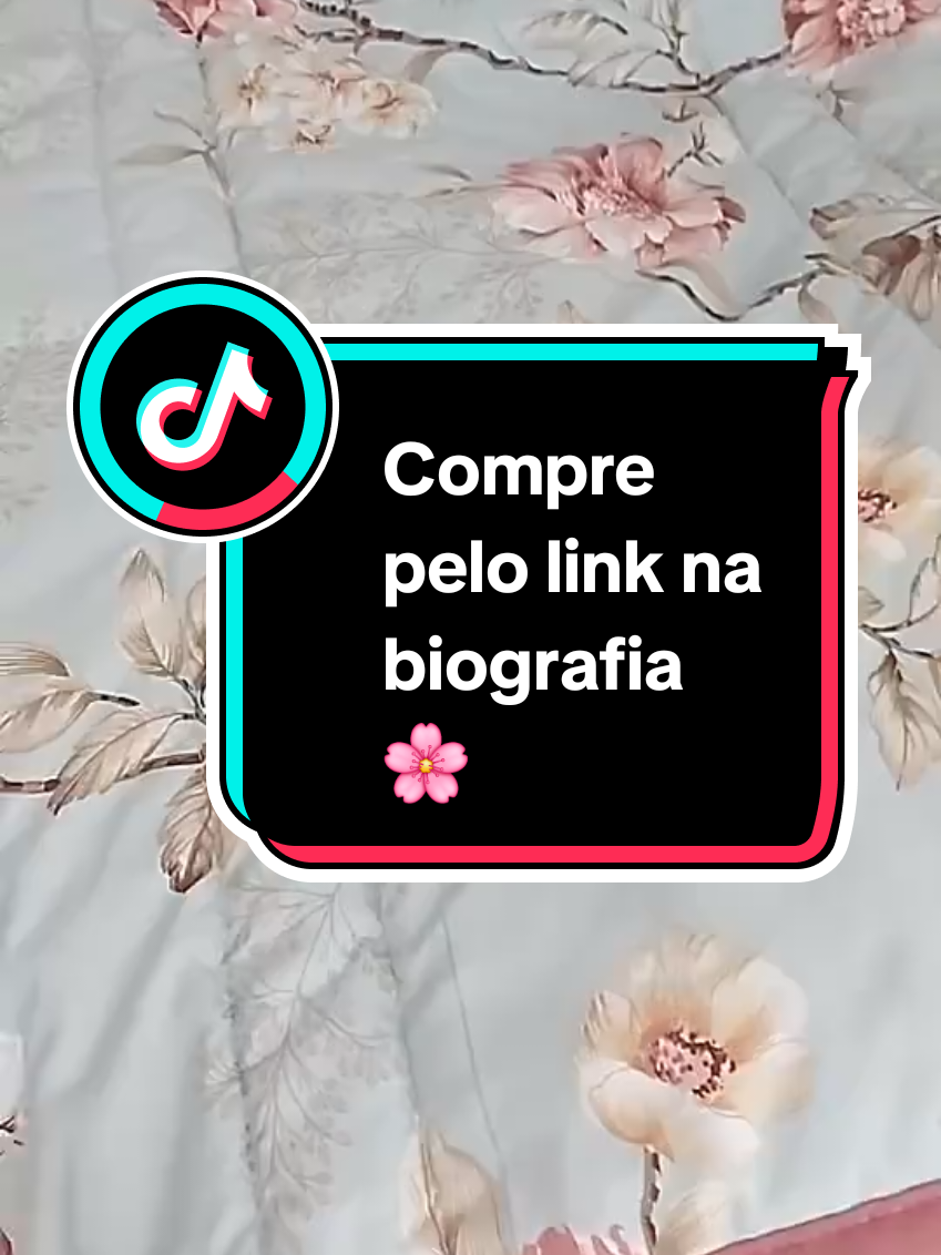 Compre pelo link na biografia 🌸  Edredom Casal Queen 01 Peça Micropercal Toque Macio 200 Fios Dupla Face
