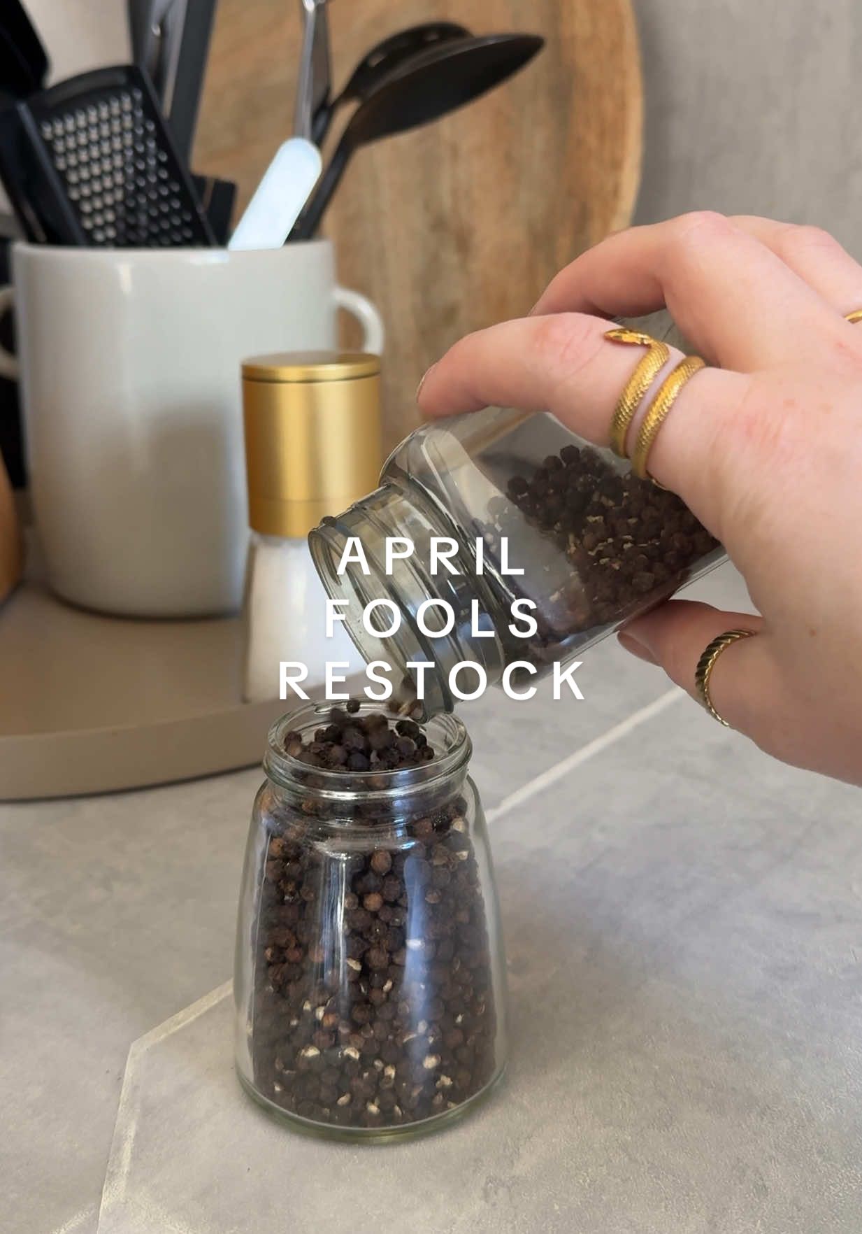 APRIL FOOLS 🤭🫶🏼 Which one triggered you the most? hope you still love me! #restock #refill #organizing #satisfying #aesthetic #asmr 