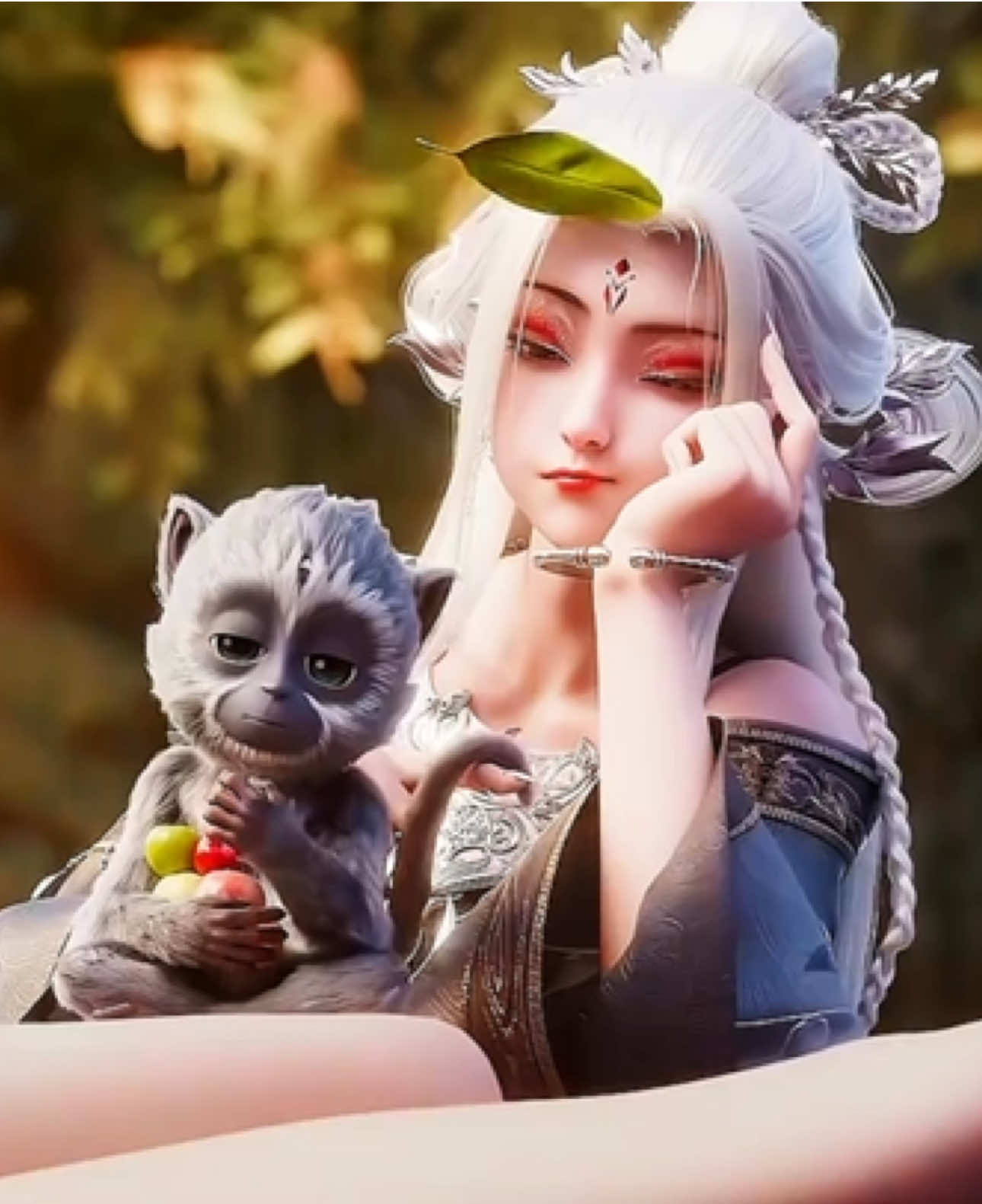 Tiểu Bạch nhìn cưng dễ sợ ❤️#trutien #tiểubạch #mynhan3d #mynhan3dtrungquoc #xuhuong #4k #donghua #donyin #xh 