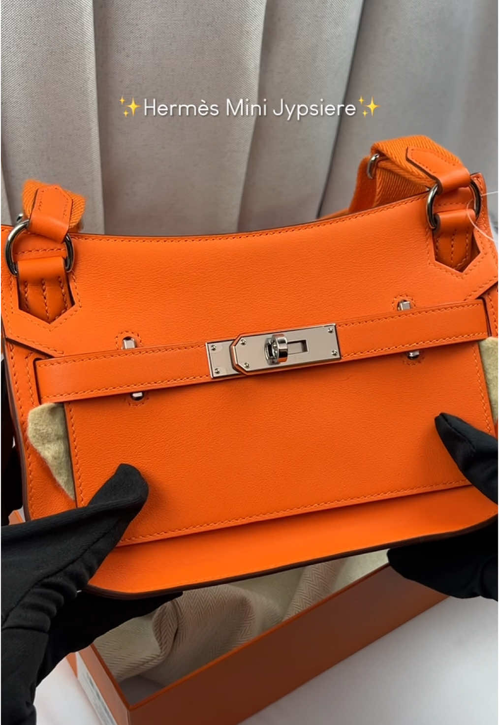 Warnanya Hermès bgt kan!😍🧡 #hermes #hermesbag #hermesjypsiere #hermès #luxurybags 