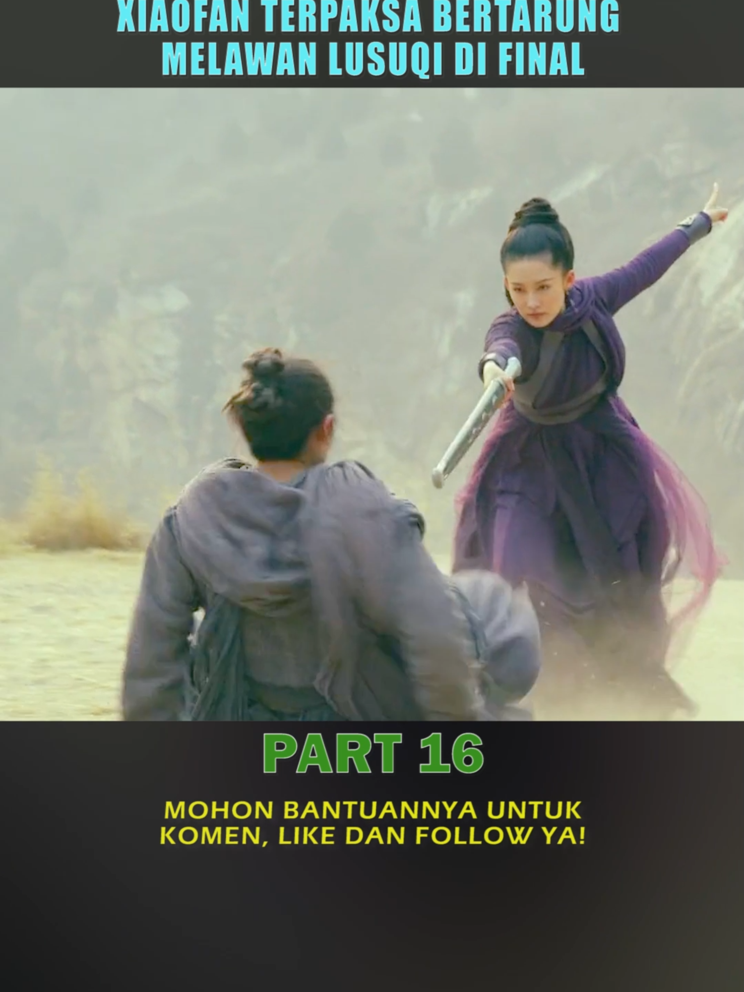 Xiaofan terpaksa bertarung melawan Lusuqi #tiktoktainment #filmclips #alurceritafilm #ceritafilm #film #movie