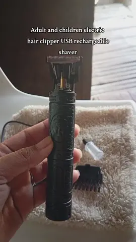 Adult and children electric hair clipper rechargeable shave✨#shaver #shaverformen #razor #electricrazor #breadtimmer #hairshaver #rechargeable #fyp #fypage 