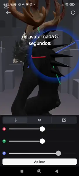 no más quería unirme al trend xd (el primer avatar es un 