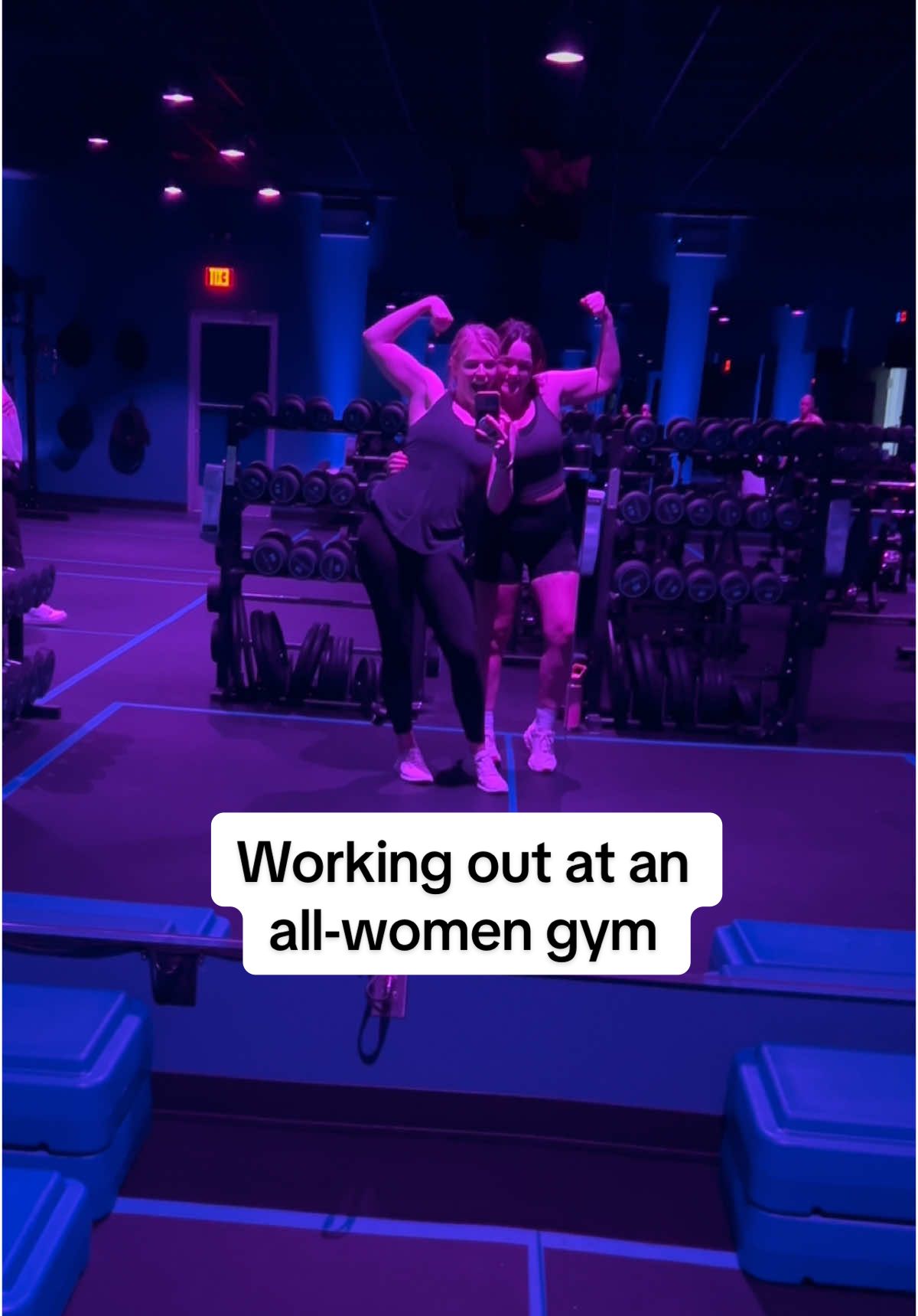 Curious what a workout at Ambition Fitness is like??? Come with me!!! 💁🏼‍♀️🩵 Ambition is an all-women’s gym and workouts are strength focused with some cardio. The space is a vibe and it’s dark, loud, and motivating. 💪 I’ve been going consistently for probably a year now and have loved it. Great workout and great people. 🥹💕 AND there’s literally no better time to try it because they’re running their  🌸 Fit Girl Summer 🌸  promo where you’ll get a FULL MONTH OF UNLIMITED CLASSES for $99!! (Month starts on the date of your first class booking, not purchase, so you can get it together and start at your convenience! ☺️) #Vlog #comewithme #workout #morningvlog 