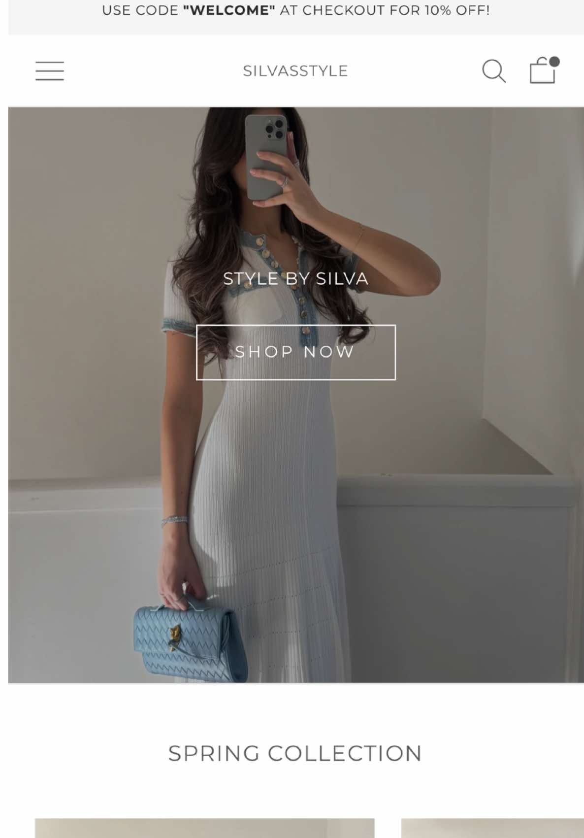 To shop link in bio use code “welcome” for your first order🫶🏼🩷 #business #SmallBusiness #outfits #fashion #elegant #inspo #style #fyp #businessfashion 