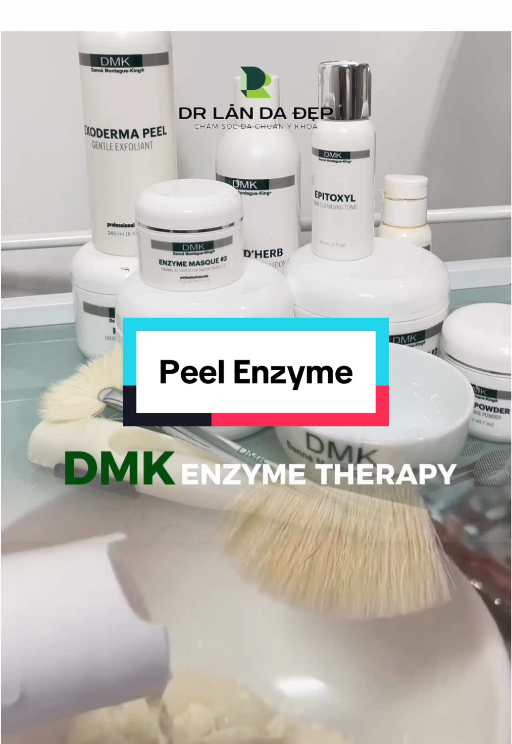 Peel Enzyme DMK by DR Làn Da Đẹp #xuhuong #spanhatrang #giaitri #content #drlandadep #peelenzyme #dmk 