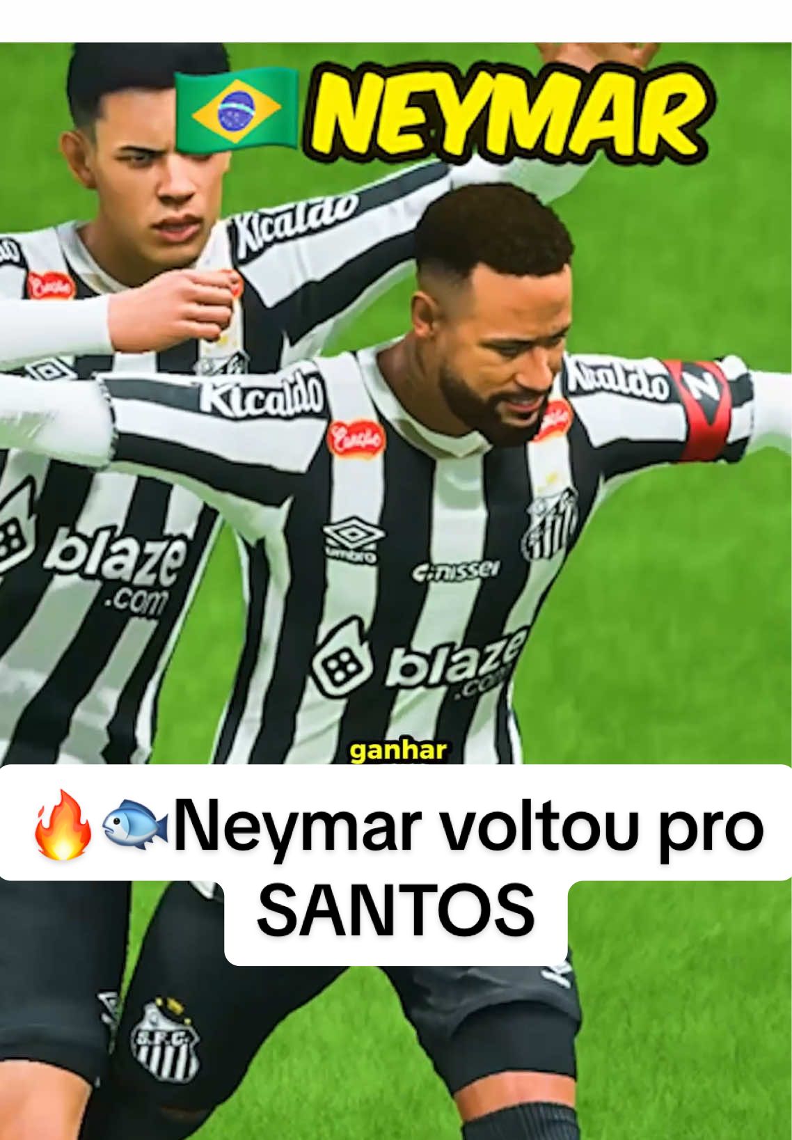 🤯🔥Neymar voltou pro Santos #neymar #neymarjr #santos #santosfc #arao #araoiluminado #eafc25 #eafcgameplay #arão #arãoiuminado #eafc 