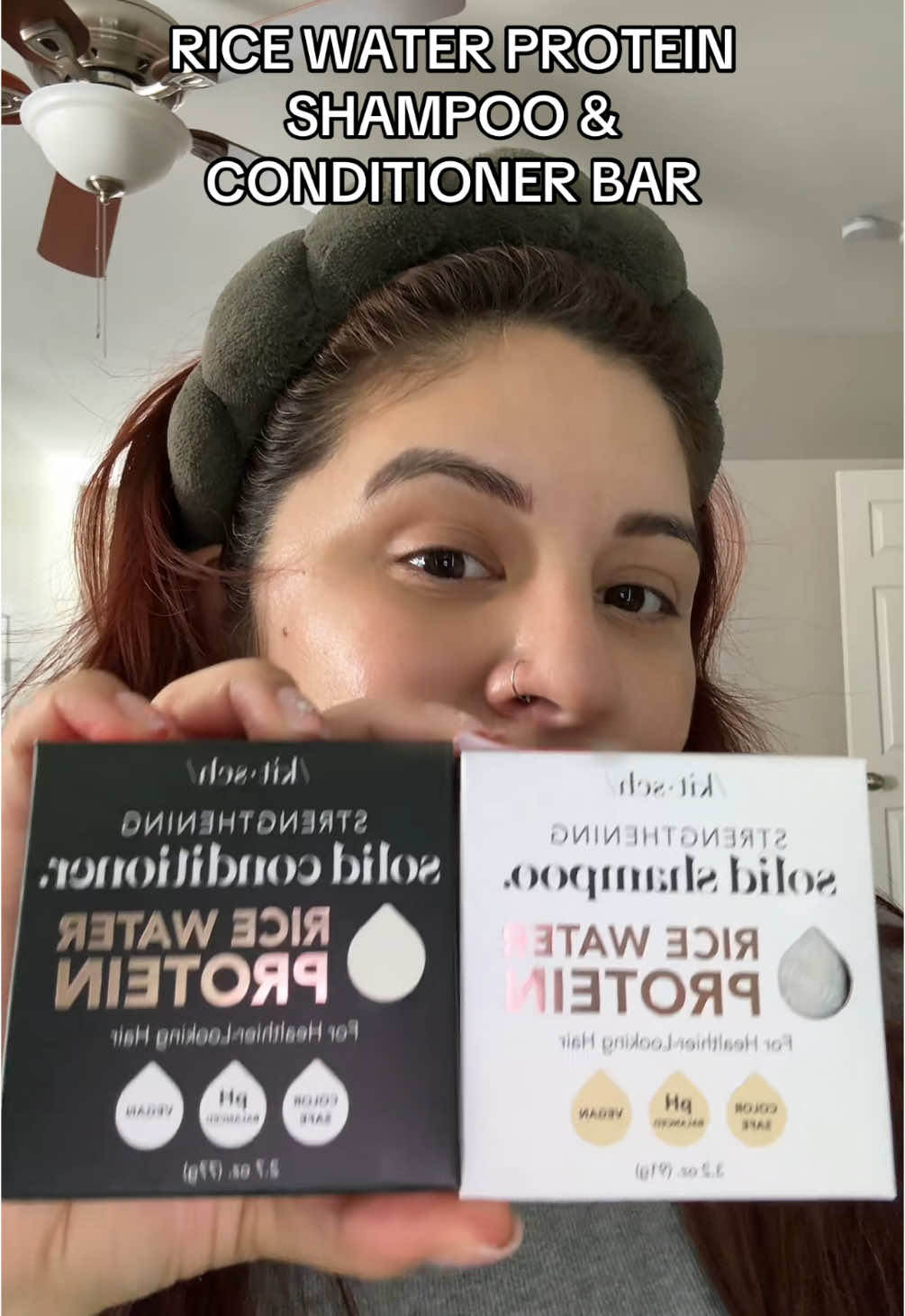 I did not know about bars for haircare?!?? Did you? @Kitsch #kitsch #kitschshampoobars #kitschconditionerbars #conditionerbar #shampoobar #haircare #veganhaircare #ricewaterforhairgrowth #ricewaterprotein #healthierhair #strenghteningshampoo #haircareproducts #haircareroutine #hairtok #longhairgoals 