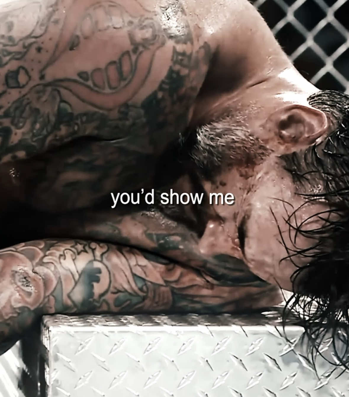 the fight that forever altered my brain chemistry ☹️ || #fyp #edit #cmpunk #drewmcintyre #WWE [original content, fake everything]
