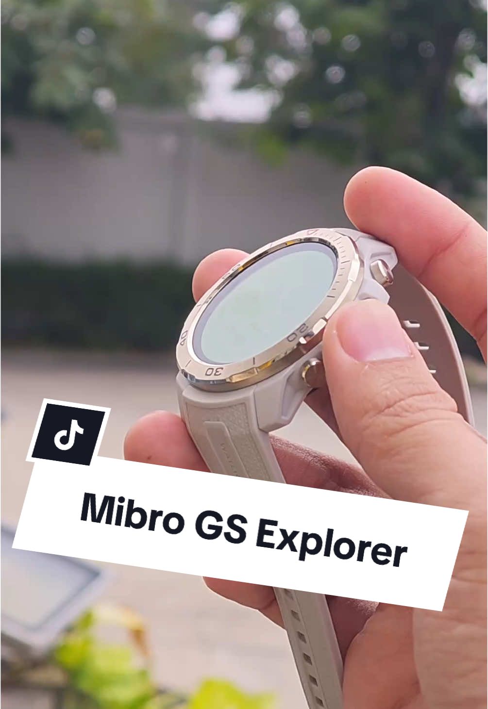 ทนนะแต่เห็นสวยแบบนี้ไม่กล้าลุยเลย Mibro GS Explorer สายสุขภาพเซ็นเซอร์ก็มาครบ  #mibro #smartwatch #mibrothailand #mibrogsexplorer