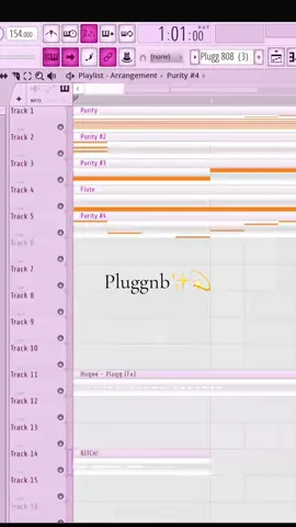 I luv pluggnb 🩷 #pluggnb #plugg #rnbtypebeat #pluh #flstudio 