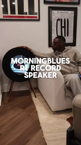 @MorningBlues is killing the game again 🙂‍↕️🕺🏾! The r1 record speaker is a total game changer, its stylish design and incredible sound are a match made in heaven! Use code JRDNALAN15 for 15%! #morningblues #RecordR1Speaker #soundofmorningblues #hometech #homedecor #interiordesign #interiordecor #apartmenttherapy #apartmentliving #homegadgets #walldecor