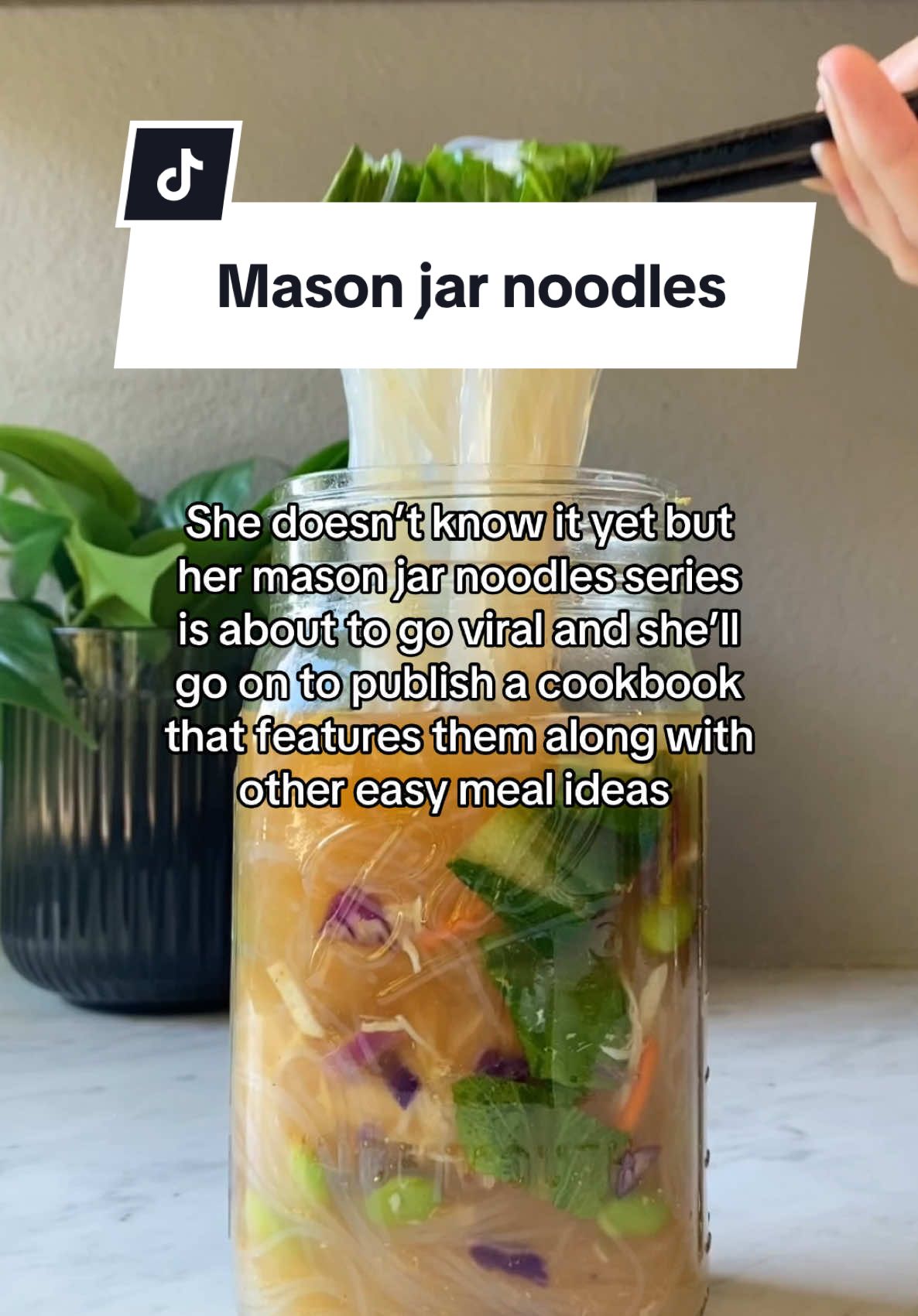 How has it been 2.5 years :’) My cookbook is now 30% off Amazon and Target for a limited time (other retailers also available) in link in bio!  Tickets to LA/NYC book signings on 4/9 and 4/16 also available!  If you order now, you’ll also be able to claim the free pre-order e-Book which includes: - 3 Meal Plans with Grocery Lists - How to Build a Balanced Smoothie - How to Build a Balanced Salad - Balanced Snack Ideas - Low-Sodium Cooking Tips - How to Decode a Nutrition Label #masonjarnoodles #healthyrecipes 