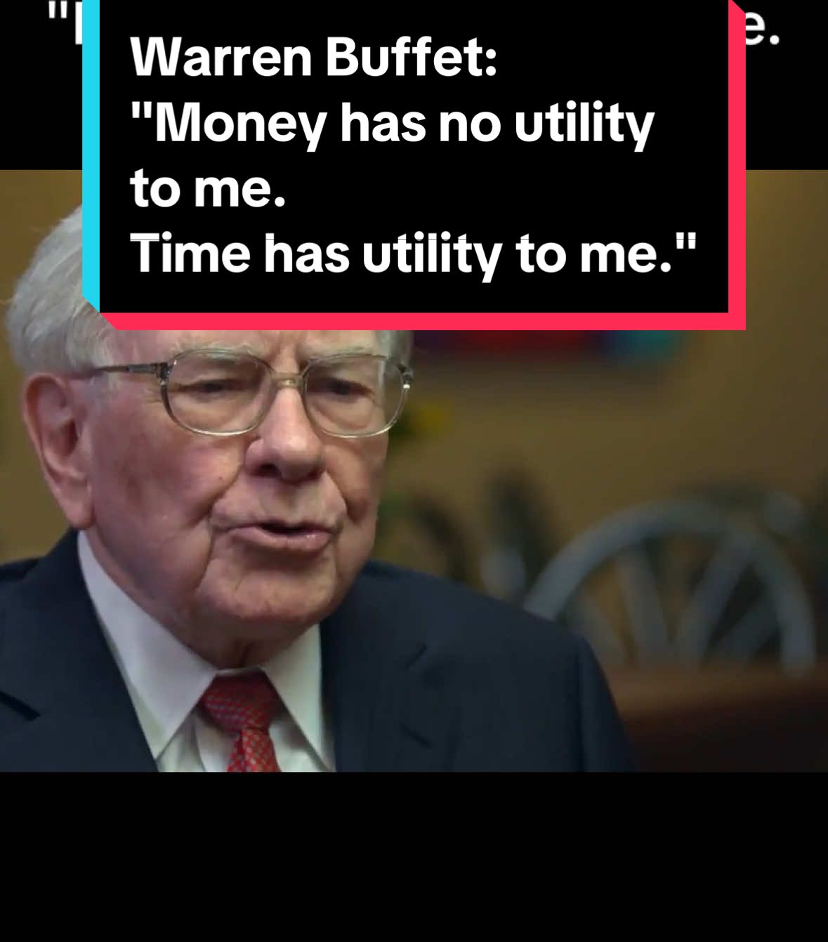 Time vs Money (2016) #warrenbuffett #billionaire #invest #investor #stock #money #life #success #business 
