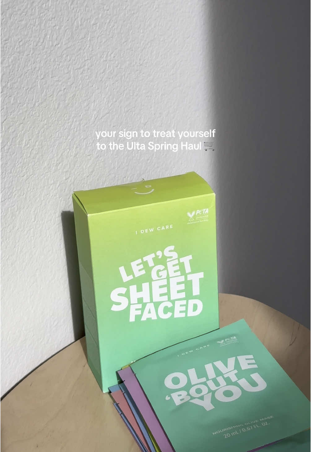 this is your sign that you desrve a little treat 🌟 shop all I Dew Care for 30% off @Ulta Beauty during the Spring Haul sale (3/28-4/5) #idewcare #kbeauty #koreanskincare #ultabeauty 